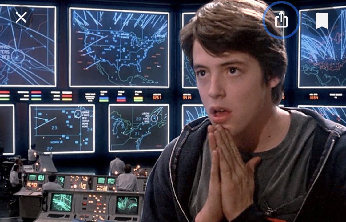 PaulCurtisTours's tweet image. @1RichieAllen let’s play Global Thermo Nuclear War? No let’s play Tic Tac Toe, let’s go to #Defcon5 you know we’re being shafted and we know we’re being shafted #WarGames Richie #WarGames