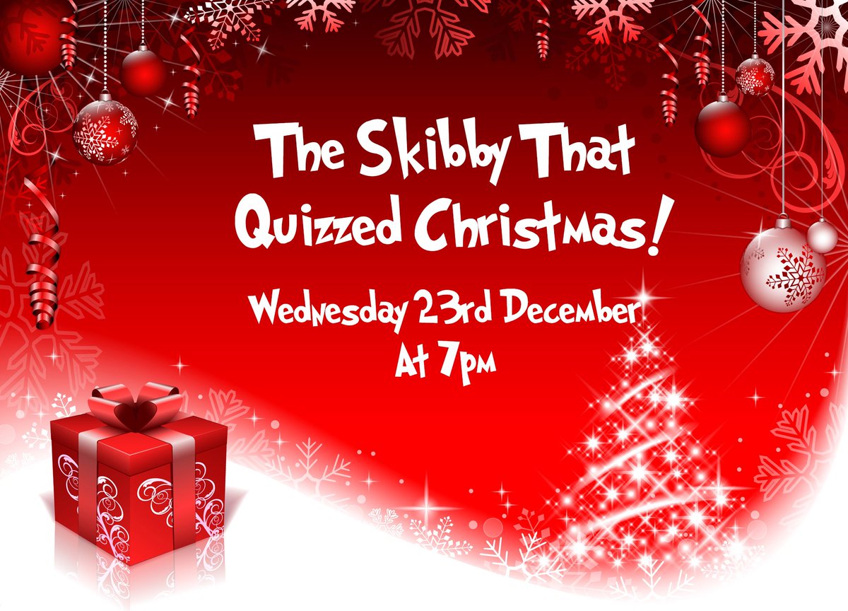 Just a heads up, I’m doing a Christmas quiz in aid of Salvation Army tomorrow. Christmas music, Christmas films, and some others. 
The link is youtu.be/NdHhJBYj7A8 
You can donate at justgiving.com/fundraising/sk…