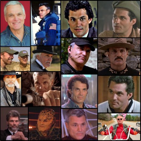 kennethmjohnson's tweet photo. #TT Terrific Tuesday and #TeagueTuesday: @MarshallRTeague portraying so many different characters, writer, musician, terrific American and wonderful person. #MarshallTeague #RoadHouse #Armageddon #TheRock #Babylon5 #WalkerTexasRanger #QuantumLeap #KnightRider #StarTrekDeepSpace https://t.co/4sp5ap6Yhx