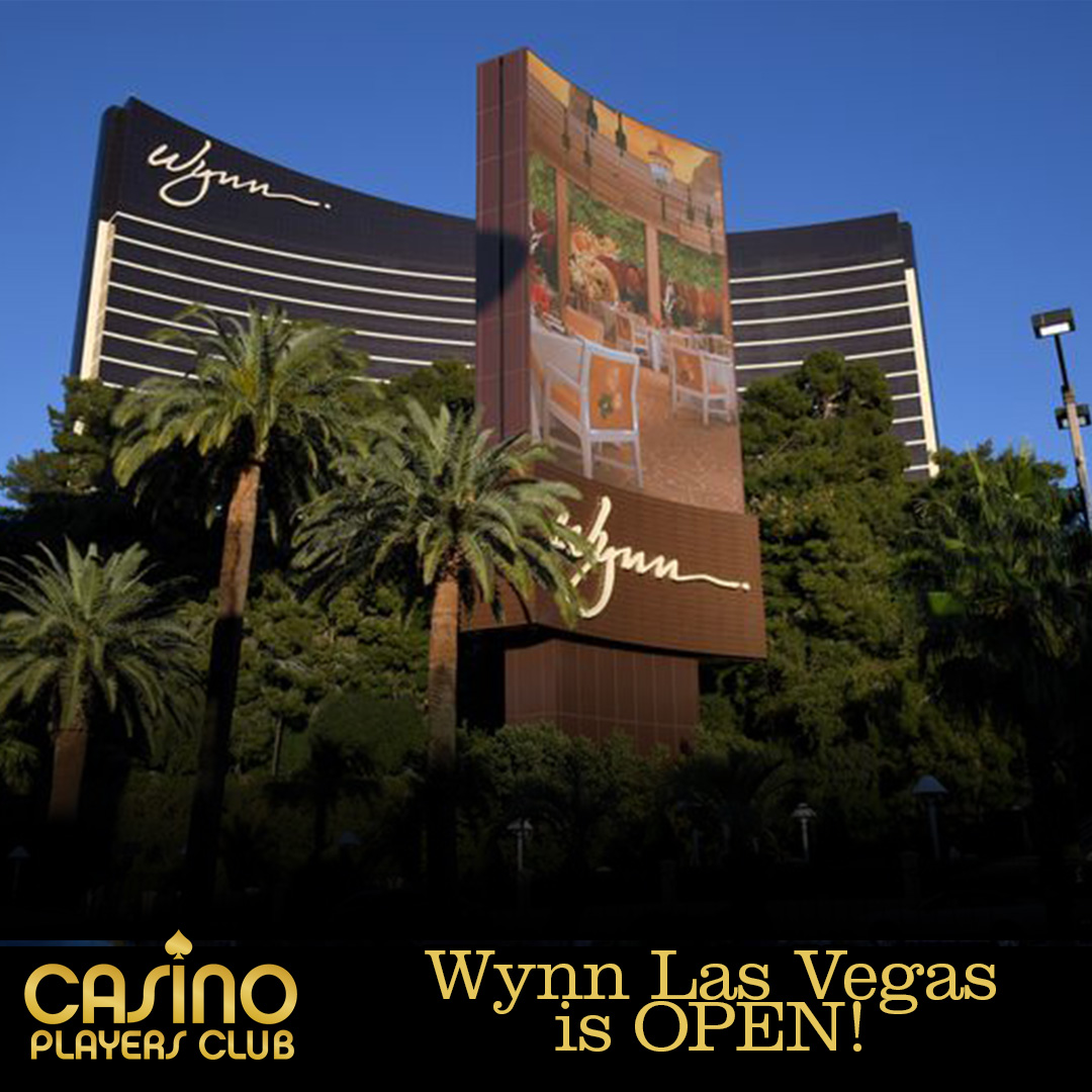 Wynn Las Vegas is fully OPEN! Click on the link for full details. 

casinoplayersclub.ca/our-casinos/wy…