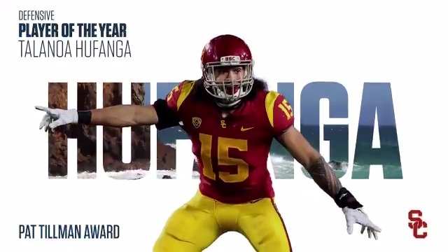 Pac-12 Conference on Twitter: "#Pac12FB Pat Tillman Defensive Player of the Talanoa Hufanga. Full release ➡️ https://t.co/IEZpnXBMzA @USC_FB | #FightOn https://t.co/zJuJzX6MEd" / Twitter