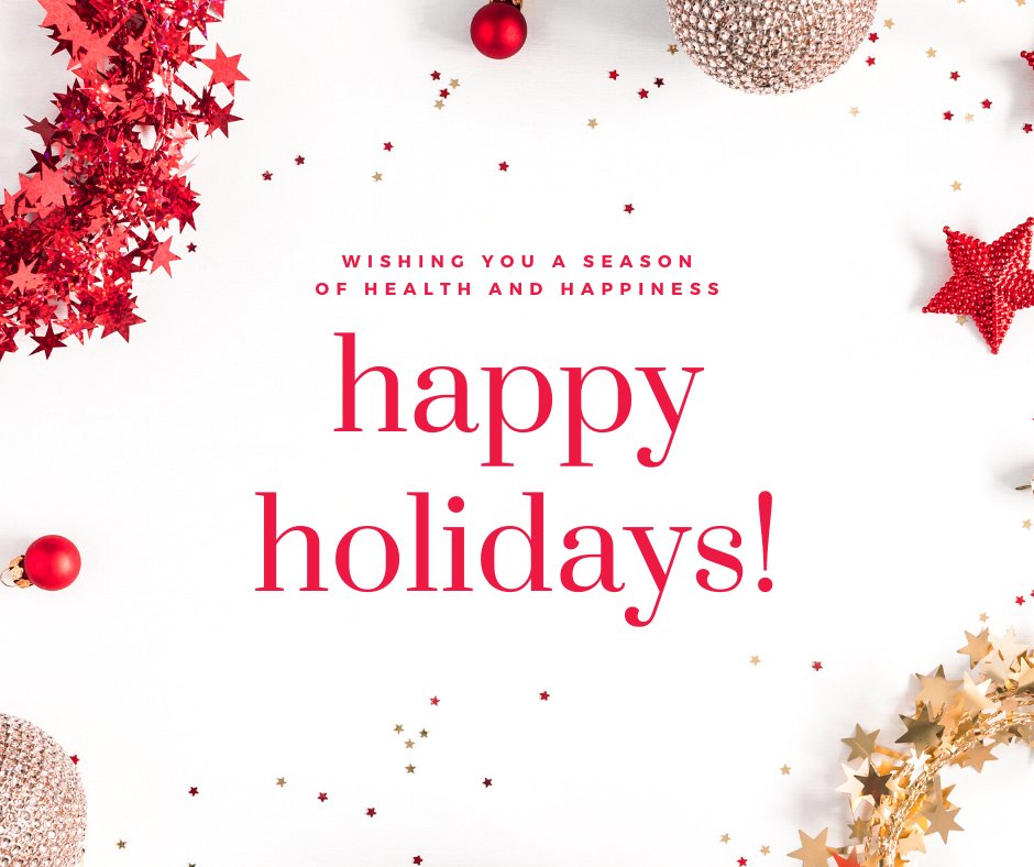 Happy Holidays! This holiday season, we're extra thankful for the support from our amazing community members like you. We want to wish you, your teams and your families a very happy, safe and healthy holiday season. We have a lot to look forward to in 2021! 🥂