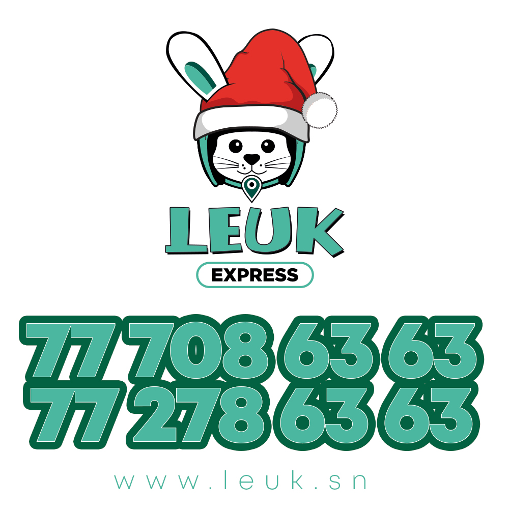 ExpressLeuk's tweet photo. Ho ho ho ho…
Noel avec sa magie ! Solidarité et partage sont les Maitres mots de cette période et voilà votre Leuk prêt à vous accompagner dans toutes vos livraisons de cadeaux etc., partout à Dakar. Contactez-le vite au 77 708 63 63.
#Kebetu
#TL221
#LeukExpress
#MuusTeGaaw https://t.co/WjAQsmqAoO