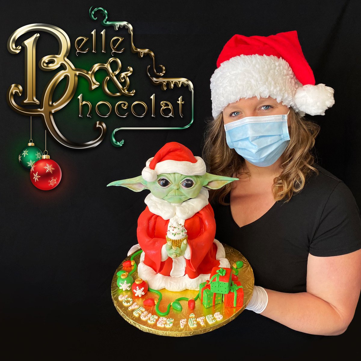 belleetchoco's tweet image. .
🎄🧑‍🎄 🎁
#Grogu se joint à nous pour vous souhaiter de joyeuses fêtes et une bonne et heureuse année 2021!

L’équipe Belle &amp;amp; Chocolat
☃️❄️
.
#joyeusesfetes #noel2020 #bonneannée2021 #cakedesign 
#cakes #3dcake #lanaudiere #belleetchocolat #Mando