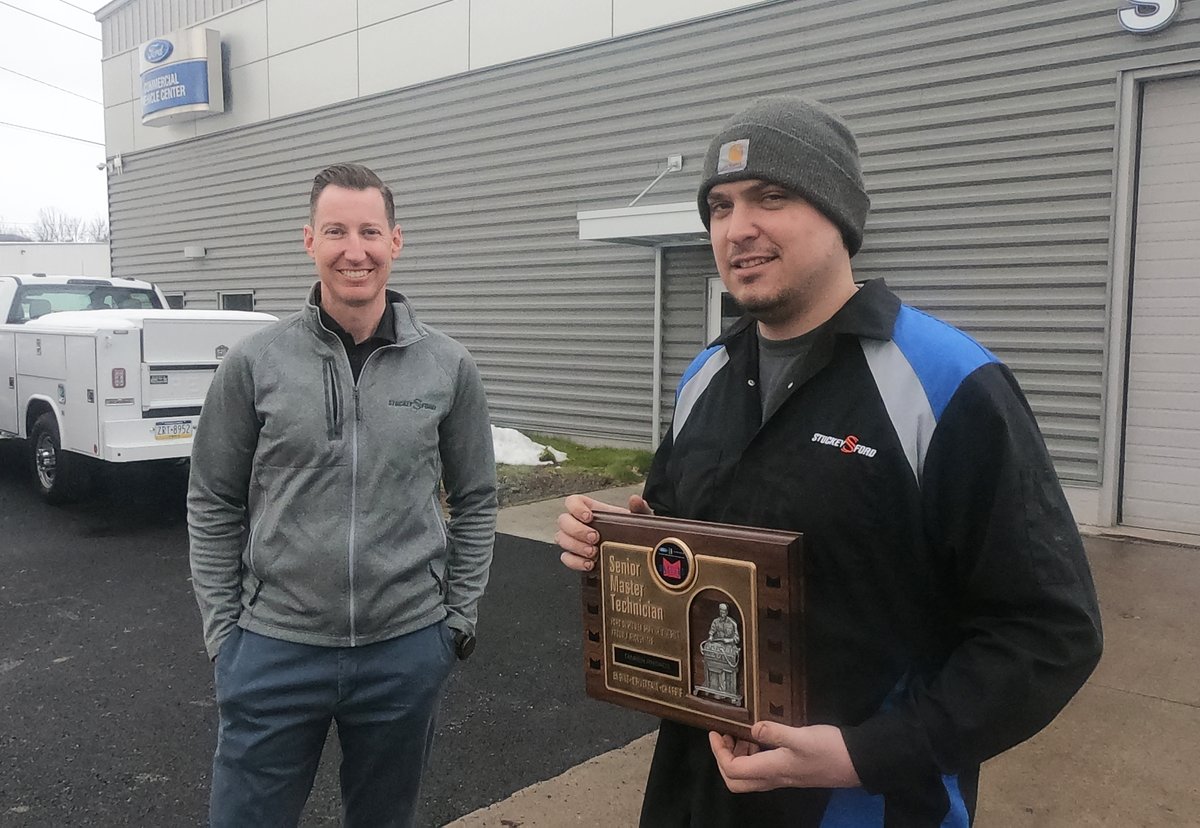FordStuckey's tweet photo. Congratulations to the wildly talented Tanner Rhoads. He completed the @Ford Masters Program to earn the distinction of Senior Master Technician! 👏 Tanner is now one of 462 Senior Master Technicians in the Pittsburgh region – 

Congratulations, Tanner! 🥳 Well done, indeed!🎉 https://t.co/Al8JpMkEMB