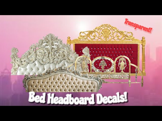 HeyItzAsh15 on X: Working Bed Headboard Decals/codes pt.16:   #codes #decals #bloxburg #roblox   / X