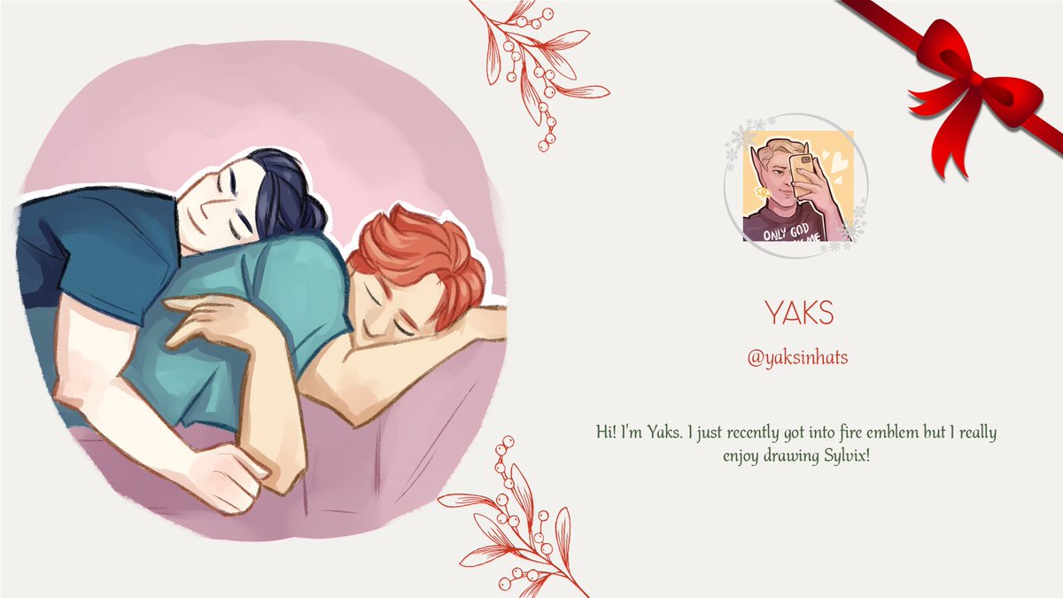 SylvixCalendar's tweet photo. This is starting to look a lot like Christmas... ❄️

While waiting for today's entry, go reread yesterday's collab between Sydney @edelgardlesbian and Yaks @yaksinhats! This one has a happy ending, we SWEAR. 💝

https://t.co/RgESsIaqKL https://t.co/utO4N4fCph