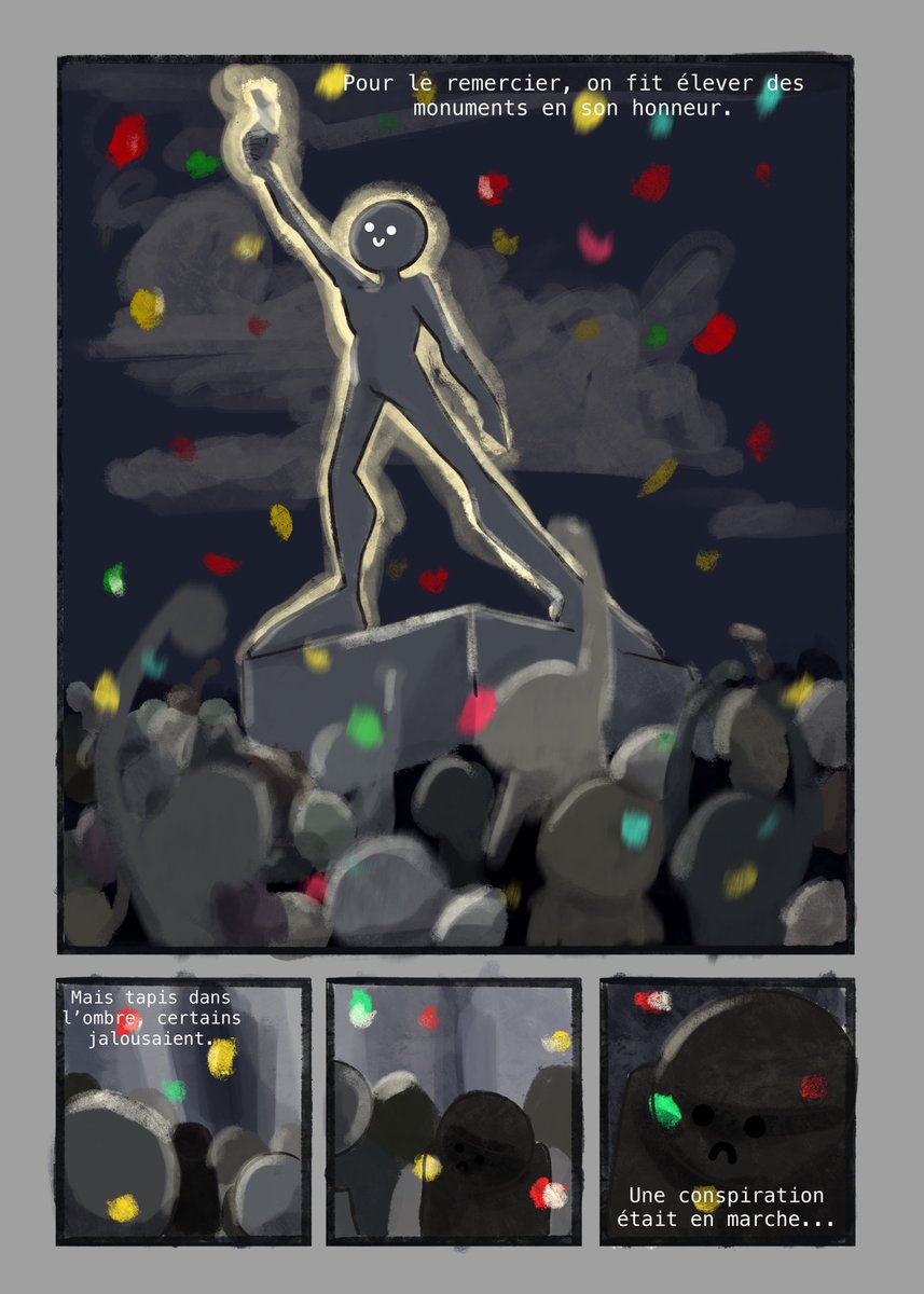 Cube_0112's tweet photo. #DTinside Après 6 semaines et beaucoup d’énergie dépensée qui m’ont vraiment rendu heureux, voici le dernier thème du Draw Together : clone. https://t.co/hyXVPrtwVt