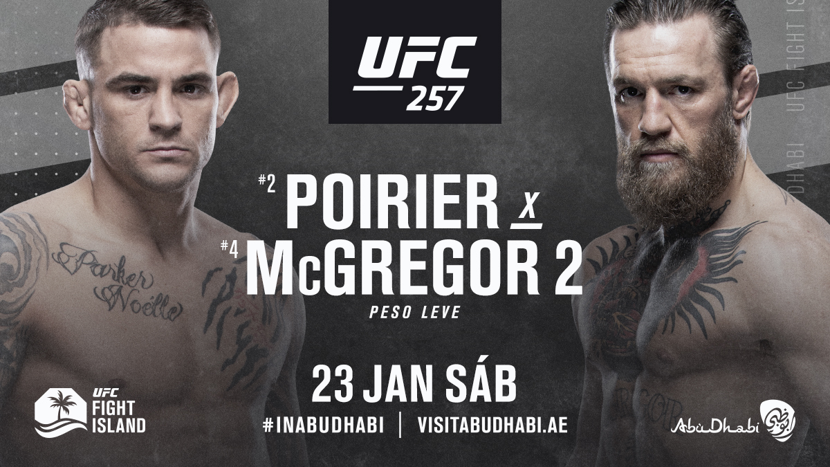 Falta apenas 1️⃣ mês #UFC257 🤩