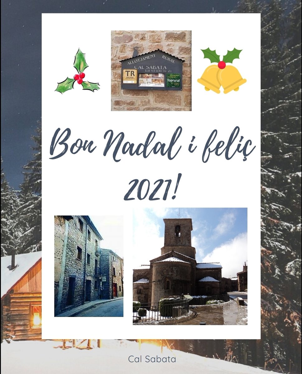 calsabata's tweet photo. #bonesfestes #casarural #allotjamentrural  #viulestany #moianes https://t.co/sd4RqNc682