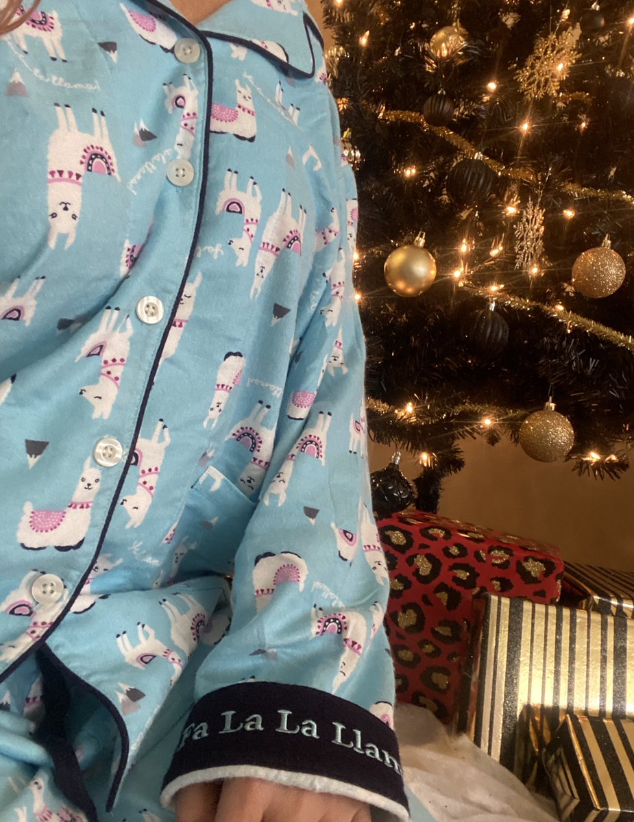 StellaPecora's tweet photo. My mom is slightly obsessed with alpacas &amp; got these for me for Christmas. They’re actually llamas though (didn’t have the 🤍 to tell her)! Had to add some #weeb flair for my advisory group. #12DaysOfStallionSpirit #StallionStrong https://t.co/kVngeczQ0v