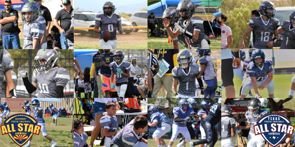 Twelve members of the 12U Horizon Falcons named to the Southwest and Texas Youth Football All Star Showcases. The Falcons are well-represented.