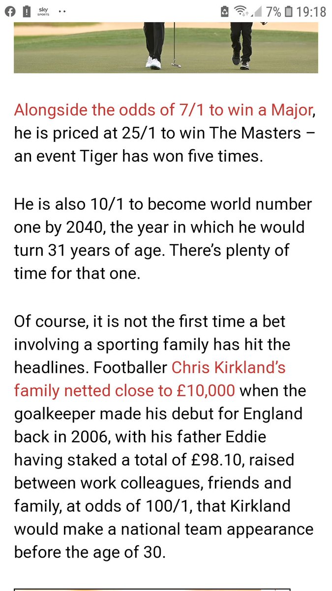 denisrahilly's tweet photo. @hopj1979 Each way in d masters is the best value😂😂 https://t.co/XKowRStrZV