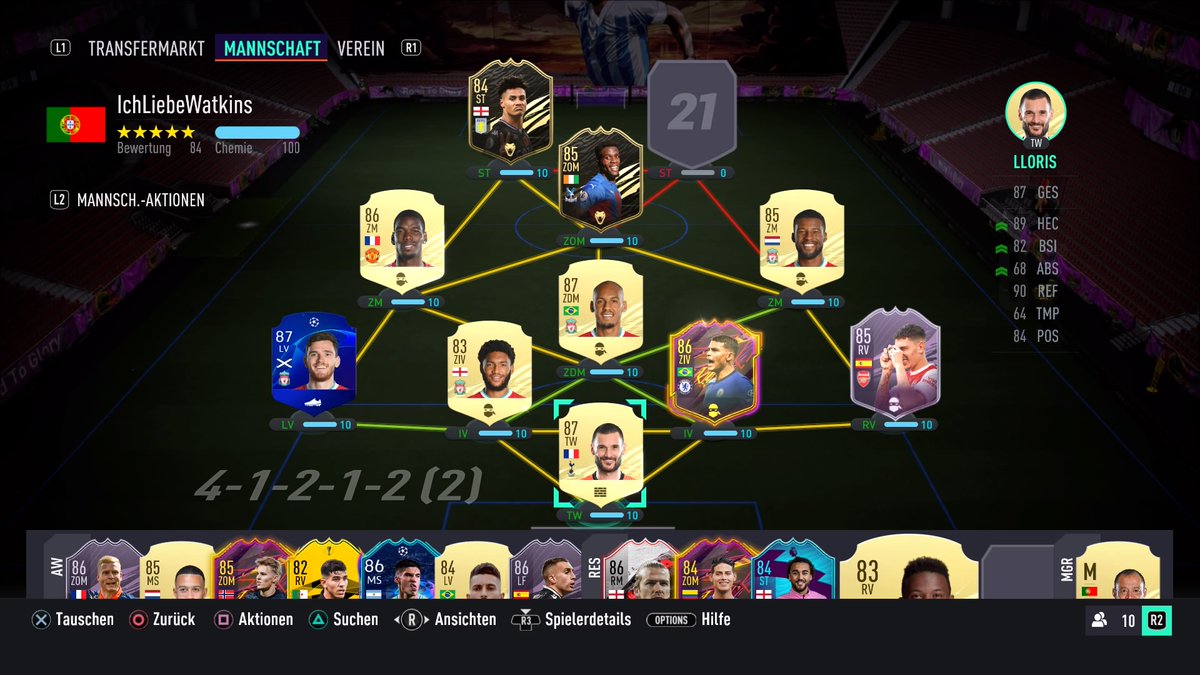 Can929er's tweet photo. Hey Yaya   buget 400k brauche ein guten cm ein wuseligen   schnellen und beweglichen stürmer #Sheeshteam #PS4share https://t.co/i3KAHP1KTu