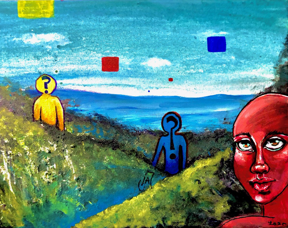 Key_player14's tweet photo. Summit out now! Explore the concept of the journey of life in my latest piece. 
https://t.co/ajwJ1CdzxF

Also, super excited to announce my collaboration with @jeannaghirghi. And,  if you haven't already go follow her and check out her work its unbelievable! https://t.co/XiszTwOuaD