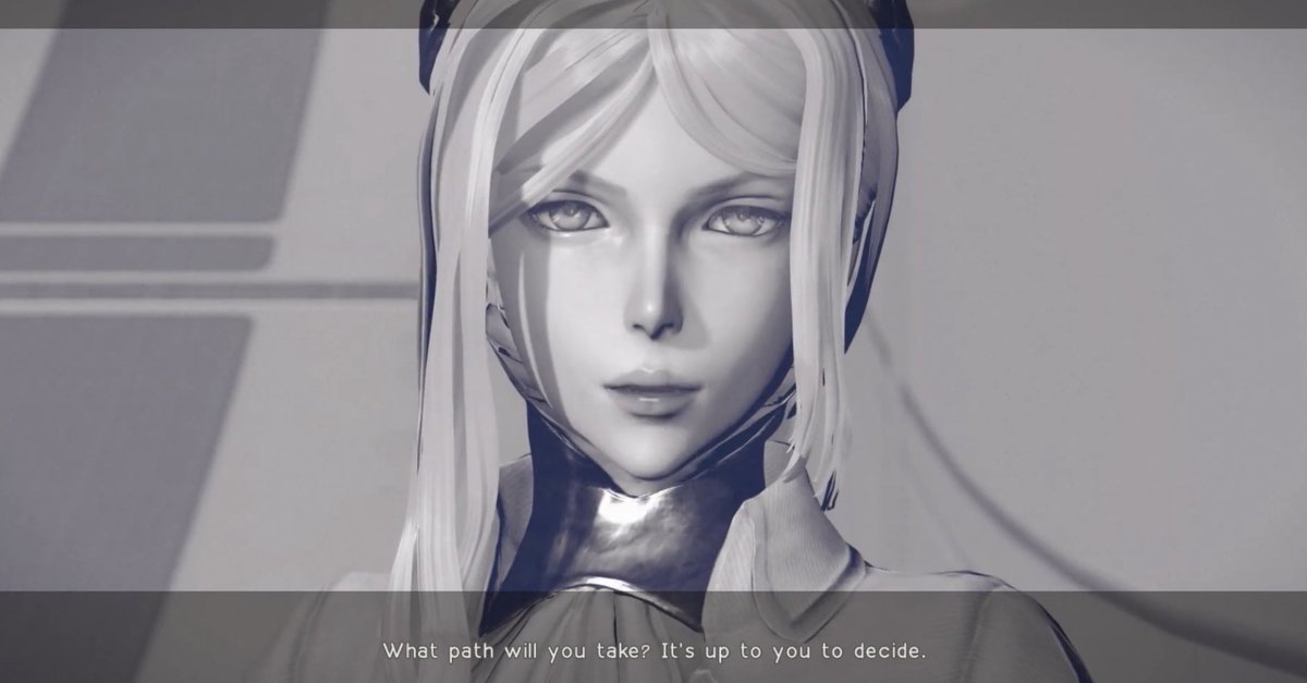 -betrayed. In a metaphorical sense, she believed at first that if there is a God, they created us just to die. That life is meaningless. The Nihilism behind her character stems from Nietzche as stated in the game (if you want to know a bit more, he's a unique read). Her character
