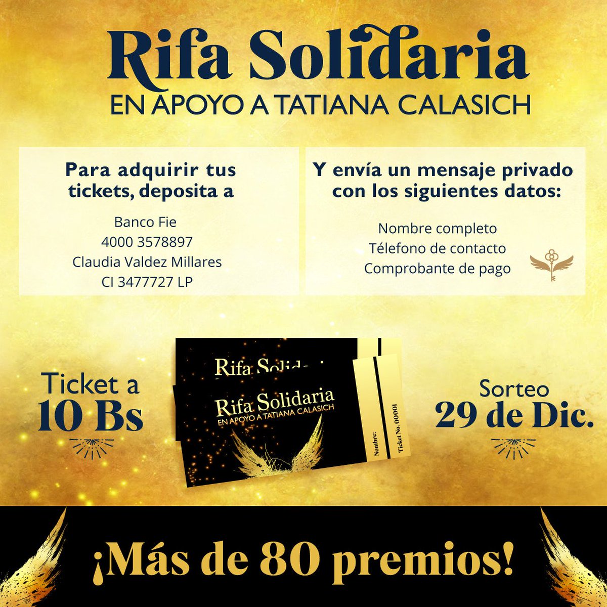 Noelonski's tweet photo. Ayudemos a la señora Tati y a su familia por favor!!..muchas gracias!!.

#Solidaridad
#ClubHPfenix
#HarryPotter https://t.co/1qehRKK07h