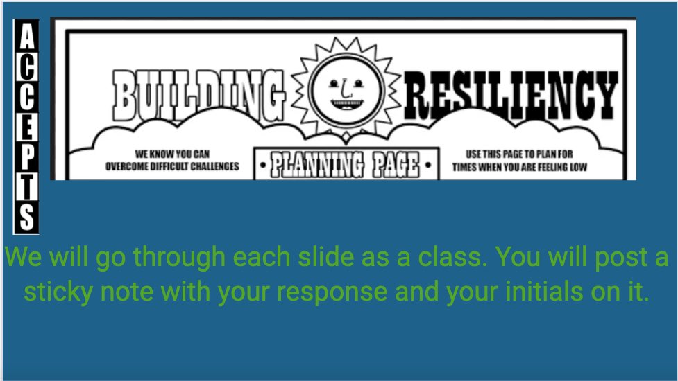 MissKlimowicz's tweet photo. Ss took to @googlejamboard to complete today’s resiliency challenge. We reflected on how we know when we need a break &amp; what tools we have to support us through challenging times. These 5th graders are getting really great at self-reflection! #proudteacher @HowellTwpRamtwn https://t.co/UpT4uio2fh