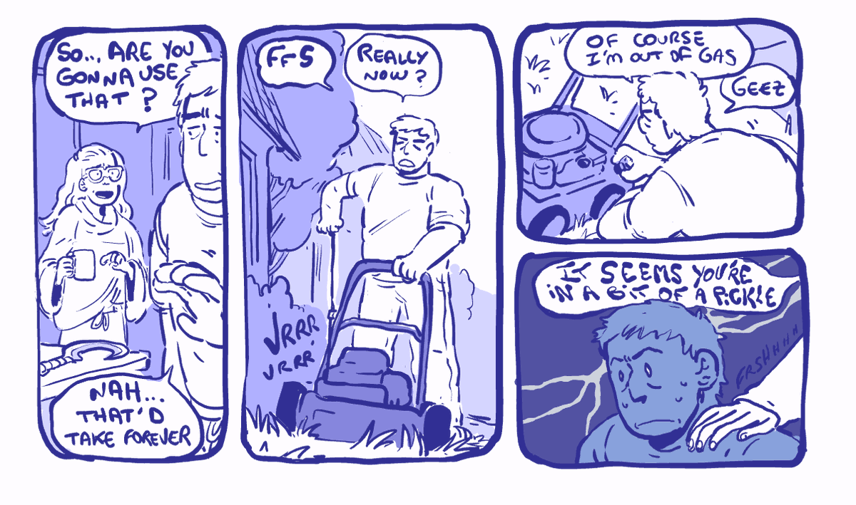 I lied, here are the first 2 strips lol ! 