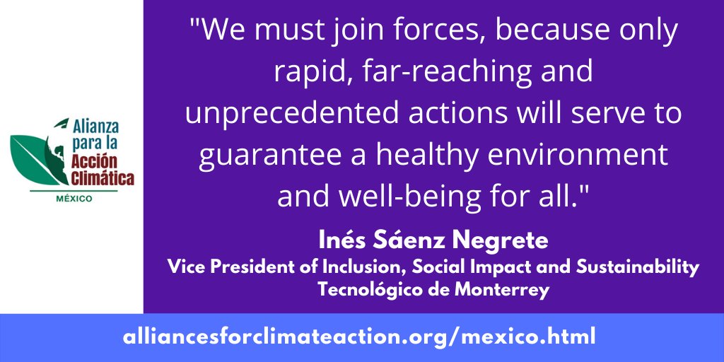 ACA-MX members from private sector, academia, civil society and subnational govts, are ready to collaborate with the Federal Govt <a href="/SEMARNAT_mx/">SEMARNAT México</a> to unlock domestic opportunities for higher #ClimateAmbition. <a href="/AlianzaAccion/">Alianza para la Acción Climática Monterrey</a> <a href="/ACA_GDL/">Alianza para la Acción Climática del Guadalajara</a> #ACACDMX More at bit.ly/3mF10rJ