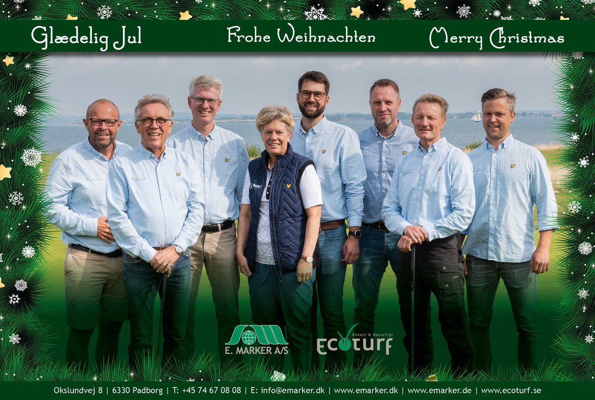 CarstenMarker's tweet photo. The warmest thank you to all the fantastic people around me , our great customers and suppliers 🇩🇰🎅🏻💯. We are nothing without each other. #staysafe #emarker #tourturf https://t.co/lz51NzJXhx