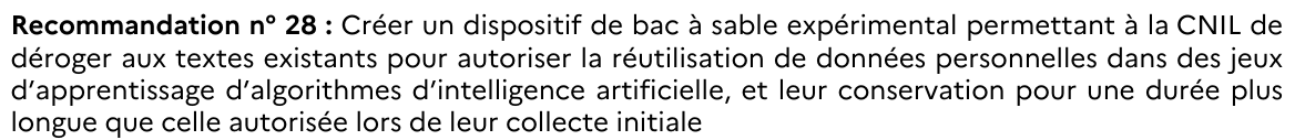 Proposition intéressante par les usages qu'elle permettrait mais je ne sais pas si le RGPD le permettrait ?