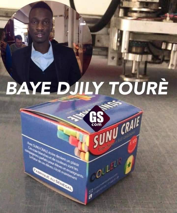 SAVE_DAKAR's tweet photo. Sénégal🇸🇳 Louga Coup de coeur❤
Bravo a Abdou khadre Jeylani Touré (djily touré ) un jeune lougatois🇸🇳 qui vient d’ouvrir une usine qui fabrique de la craie .#Sunucraie🇸🇳 https://t.co/lUvAIuUpU0