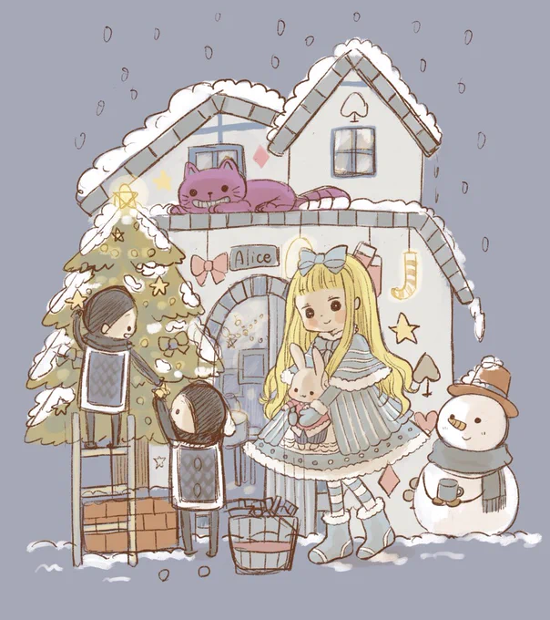 クリスマスのカラーラフ?

←アリス(24日公開予定)
→赤ずきん(25日公開予定)

赤ずきんは間に合わない可能性が高いので、26日になるかもしれません?(その時は笑って許して下さい)
頑張って描き進めます٩(๑❛ᴗ❛๑)۶ 