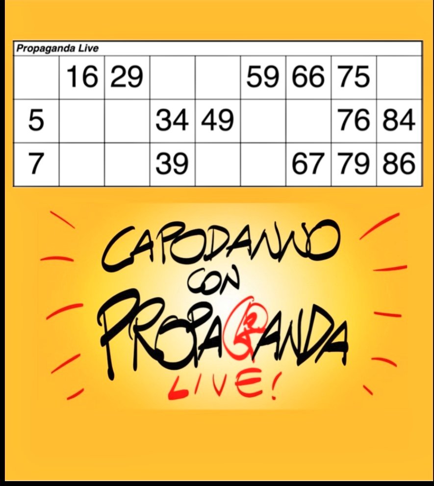 Pronti prontissimi #propagandalive #propagandatombola <a href="/welikeduel/">Propaganda Live</a>