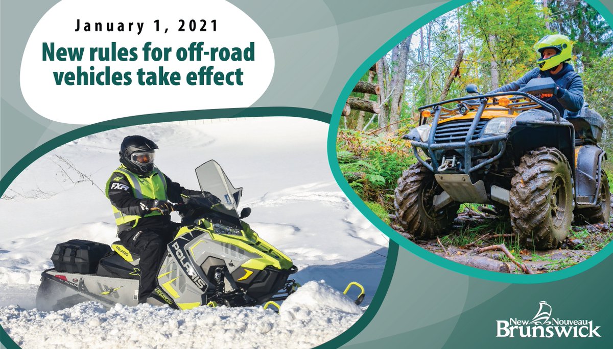New rules for off-road vehicles take effect January 1. www2.gnb.ca/content/gnb/en…