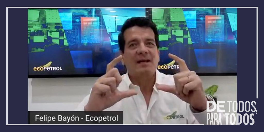 ECOPETROL_SA's tweet photo. Felipe Bayón, presidente de Ecopetrol, nos compartió algunas de las razones por las cuales nos unimos a @InnpulsaCol y @MSFTColombia para fortalecer la innovación del país y el emprendimiento digital... https://t.co/KCXydjHZyd