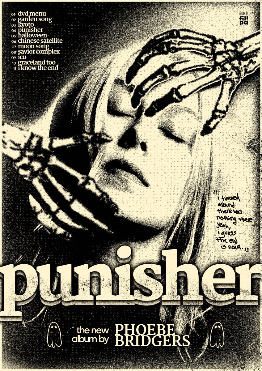 Phoebe Bridgers Punisher Album Posters on Behance