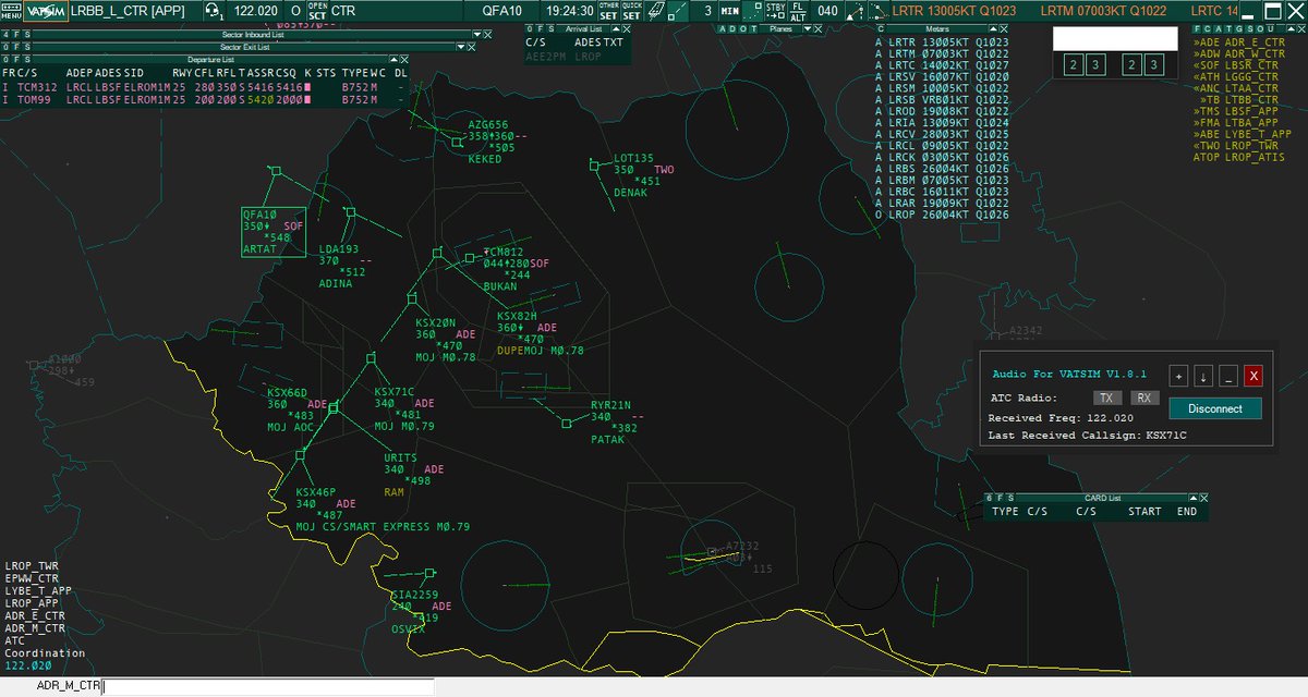 Traffic traffic... smart-va.org flew from Kyev <a href="/vacc_ua/">vACC Ukraine</a> to Podgorica <a href="/VATSIM_Adria/">VATSIM Adria</a> 
<a href="/VATEUD/">VATSIM Europe Division</a> <a href="/vatsim/">VATSIM</a>
