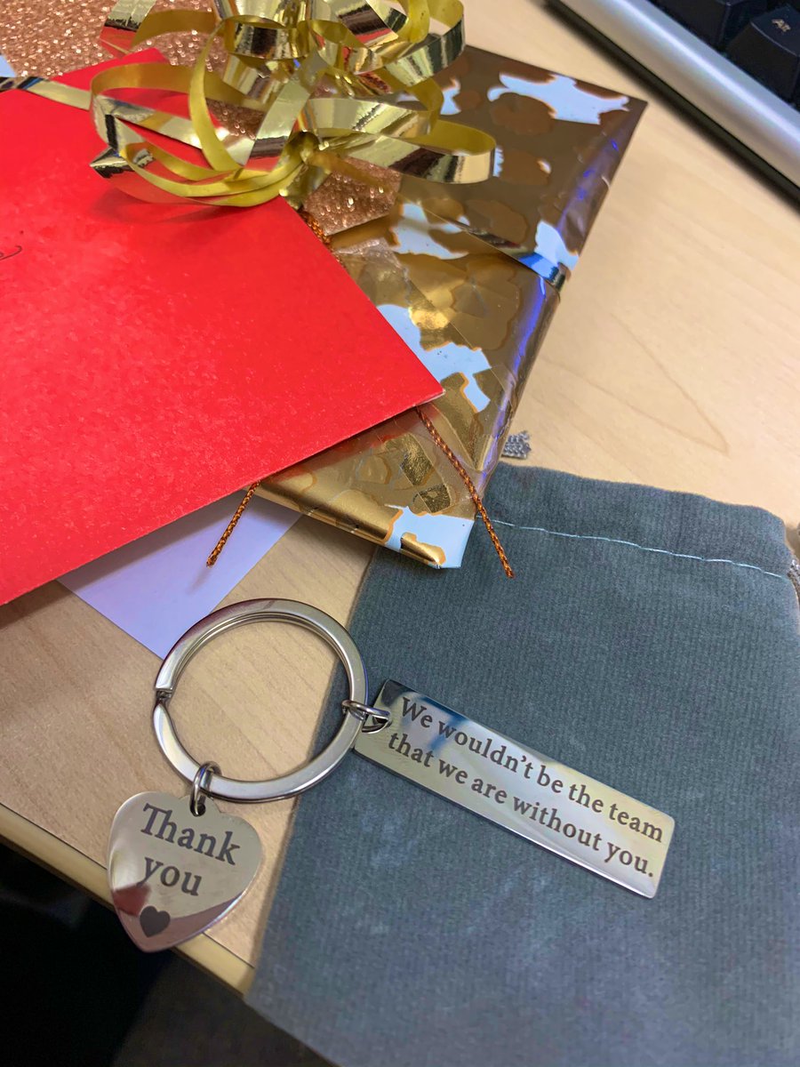 The most thoughtful gifts from the <a href="/lthtwande/">LTHTWorkforce&Education</a> team today. 
I must have gone to town telling people about how good the <a href="/ThugSandwichCo/">Thug Sandwich Co</a> I had was 🤣 SO SO happy with this voucher! Thank you <a href="/yvettemdavies/">Yvette Davies</a> and <a href="/tracydowson2019/">Tracy Dowson</a>
