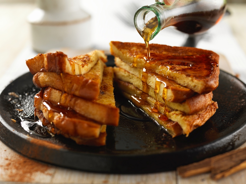 Warm-up a cold winter morning with some sweet brioche French toast for breakfast. For an extra sweet start to the day, drizzle generous amounts of maple syrup on top. 

Recipe:
stpierrebakery.com/inspiration/br…