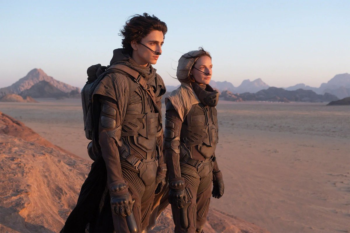 screentime's tweet photo. Warner Bros is considering moving 'Dune' back to a theatrical release to “preserve its franchise potential”

(via @DEADLINE) https://t.co/mZ5iM66LEZ