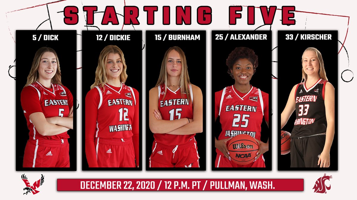 EWUWBB's tweet photo. Ready to get things rolling in Pullman, here's the final Starting Five of non-conference play!

Stream: https://t.co/DV9vYSABbp
Stats: https://t.co/HZr2RxTtC6

#GoEags https://t.co/LyEwNhXXWd