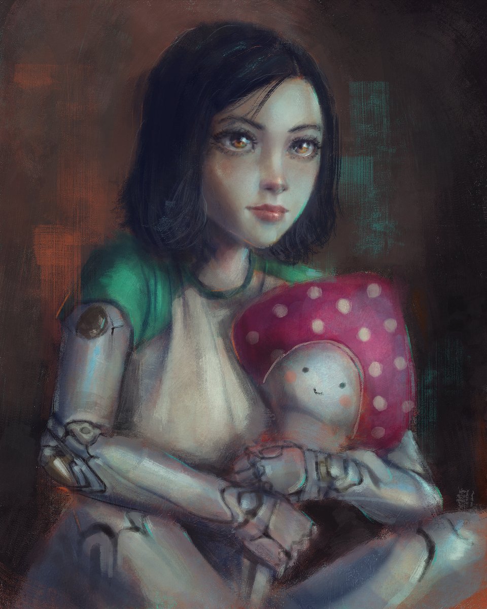 Alita #painting #fanart #photoshop #anime #alita #battleangel #angel pixiv.net/artworks/86468…