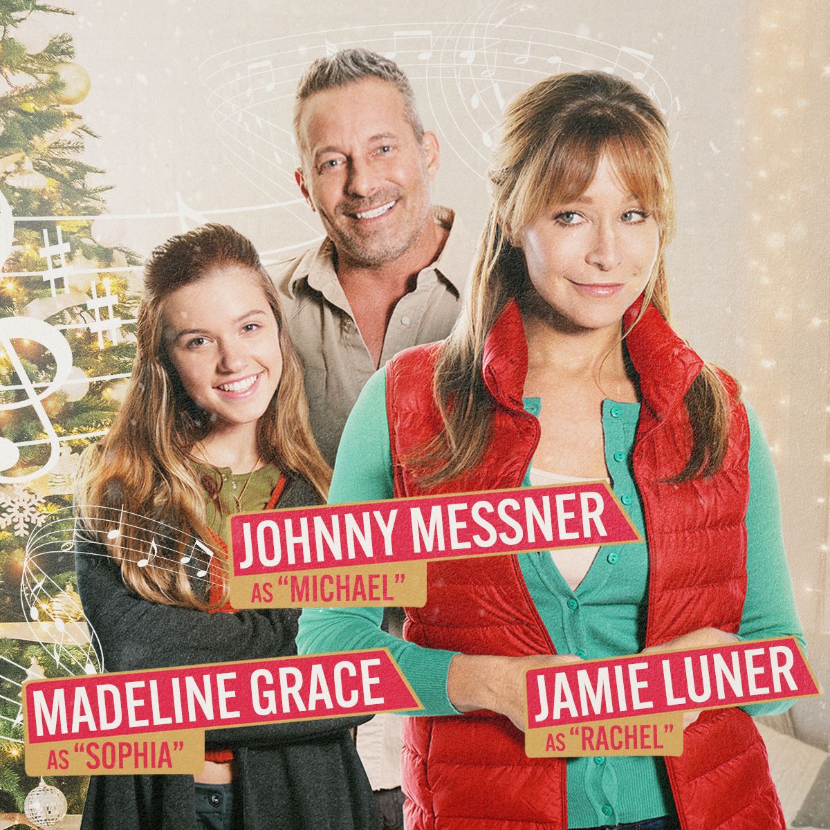 JamieLuner's tweet photo. The Christmas High Note premieres tonight at 8/7c on @LifetimeTV. Watch as we share the story of how one simple act can make a difference in other people’s lives. Sending positive thoughts and good vibes to everyone this season! #ItsAWonderfulLifetime #TheChristmasHighNote https://t.co/qhn1Y0lMMS
