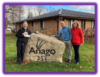 Two incredible gifts arrived today. Kathy &amp; Frank Longo have supported the Anago CYMH Treatment home through Cynthia O’Neill. Thank-you from the bottom of our hearts! Your care, compassion and kindness will ensure the women feel safe and at home in their bedrooms for many years!