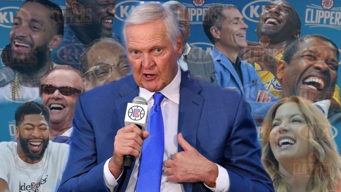 ThePettiestLA's tweet photo. Make “Lakers Legend” Jerry West present the rings tonight 😌 https://t.co/CJUGYKbjIX