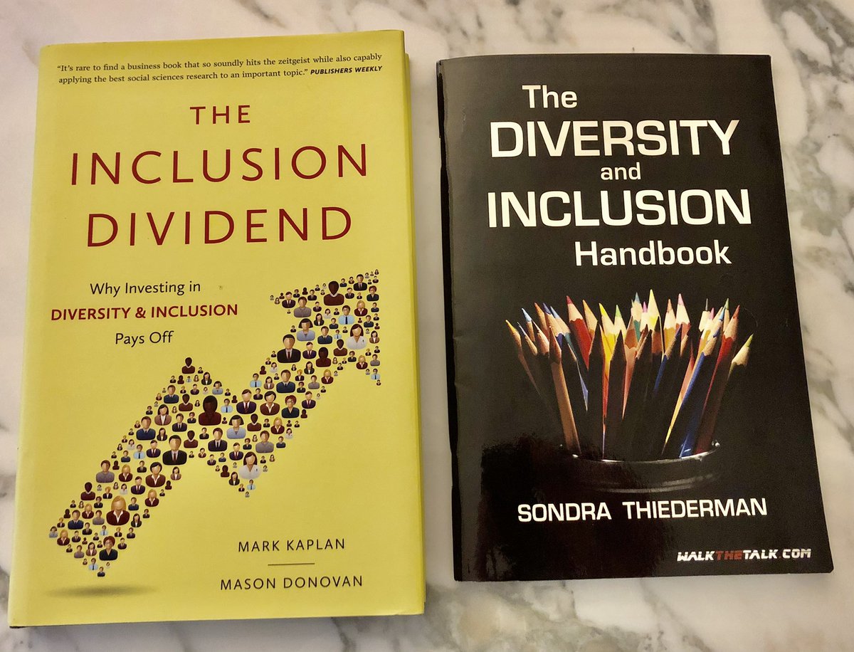 New. #DiversityandInclusion books. A business focus, and very American but, available now. #LittleFreeLibrary