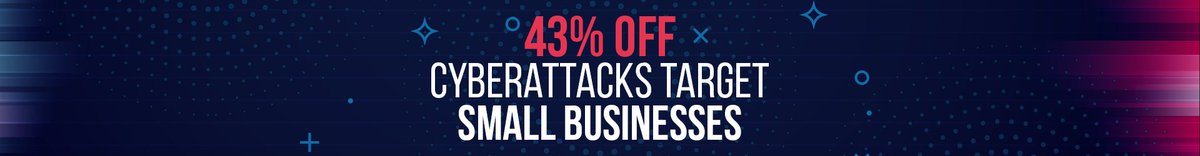 Sometimes I use fiverr for preso graphics.  The quote is 43% of cyberattacks... what I got was apparently a sale on cyberattacks...