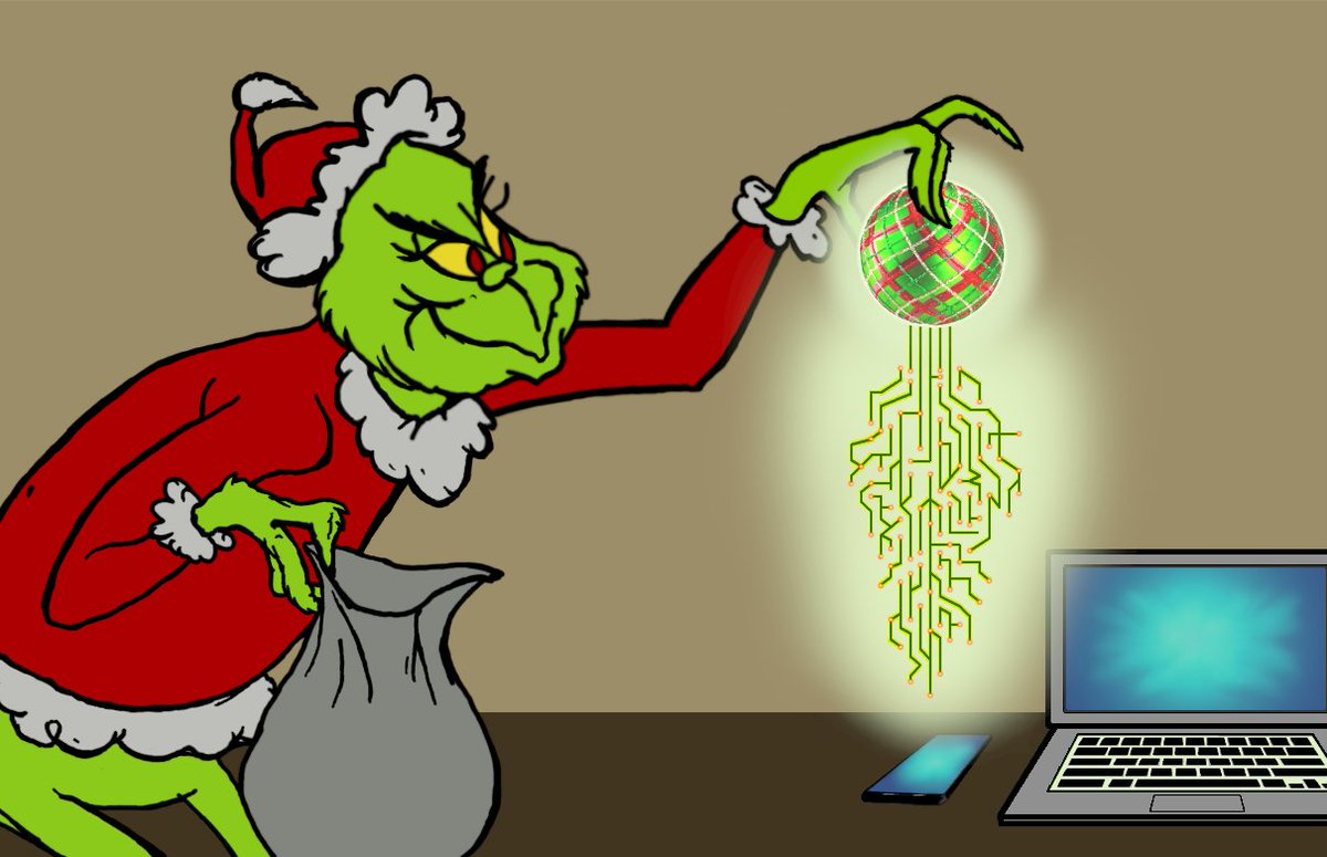 VPDCyberCrime's tweet photo. Be vigilant and protect your accounts, devices and connections this holiday season or you'll end up on a naughty cybercriminal's list. Learn how to #staycybersafe -https://t.co/91YxpMSHxx
#onlinesafety #dontclickthelink https://t.co/tDCav82KT3