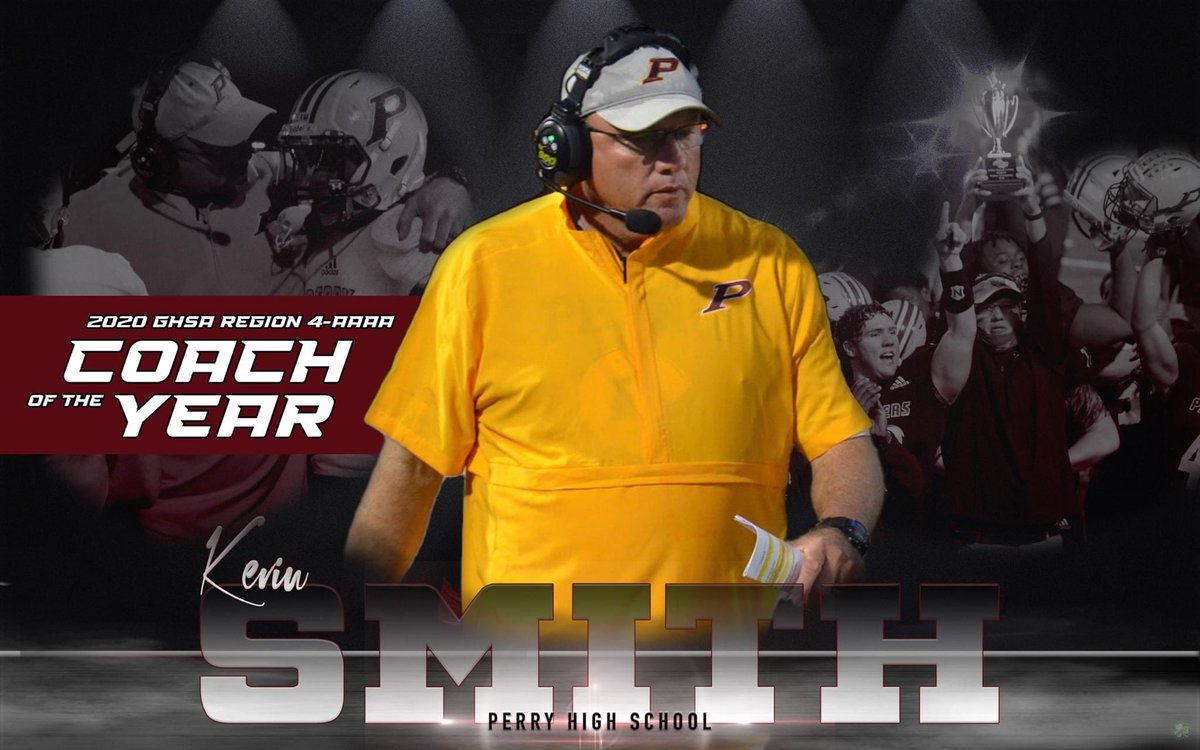 Congratulations to  <a href="/CoachSmith_PHS/">Kevin smith</a> for being selected as the 2020 GHSA Region 4-AAAA Coach of the Year! Keep watering the root Coach.