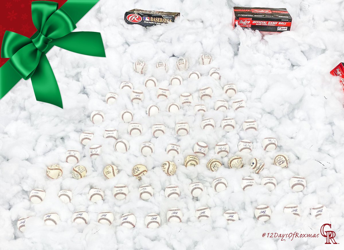 Rockies's tweet image. We found some cool, old 1995 commemorative balls! 

RETWEET THIS for your chance to win all NINE baseballs 🏟