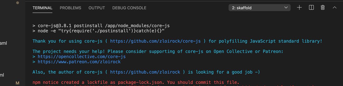 sunday_code's tweet image. I saw it in my console today. Information that someone is looking for a job inside the npm package. Epic 🙉😮
You are @zloirock awesome!
#corejs #zloirock #npm #nodemodules #javascript #programmer #job #github #it