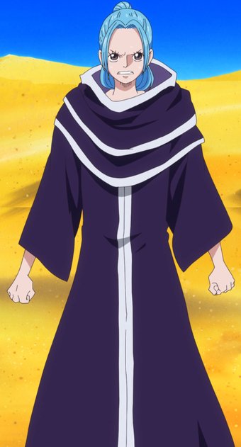 (24/35) life--she must also be willing to risk the lives of her new friends, the Straw Hats, who are the only ones physically capable of challenging the superhuman threat posed by Crocodile and his sand powers. "People die," says Luffy, and by this he means that he accepts the...