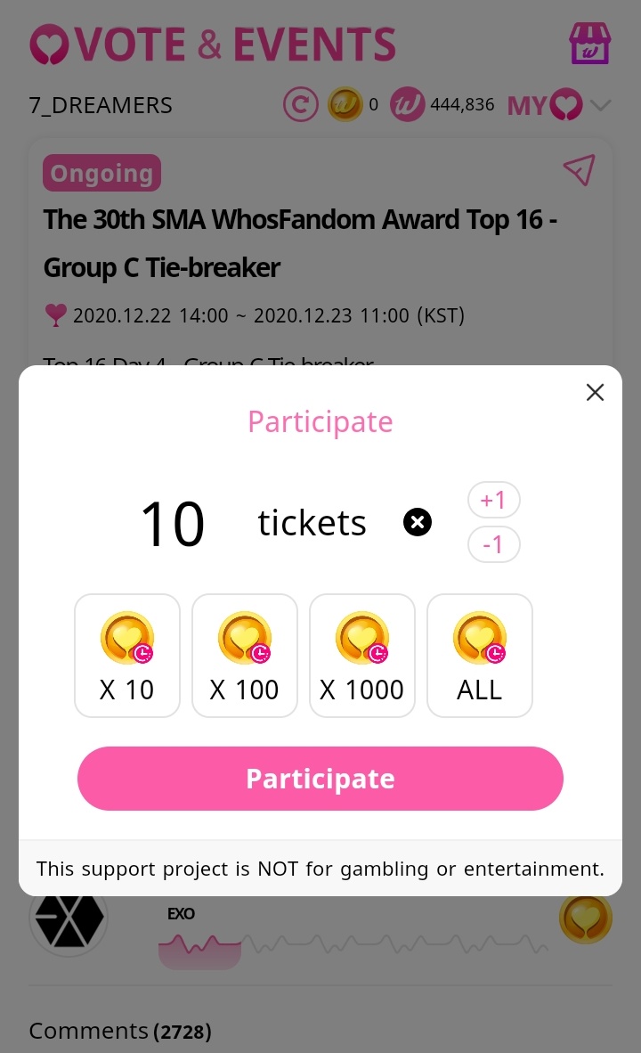 7D_Support's tweet image. [VOTE] Somnies remember to vote for #Dreamcatcher on Whosfan for the tiebreaker in group C! It ends 11am KST today!

Information on how to vote in quoted thread

#드림캐쳐