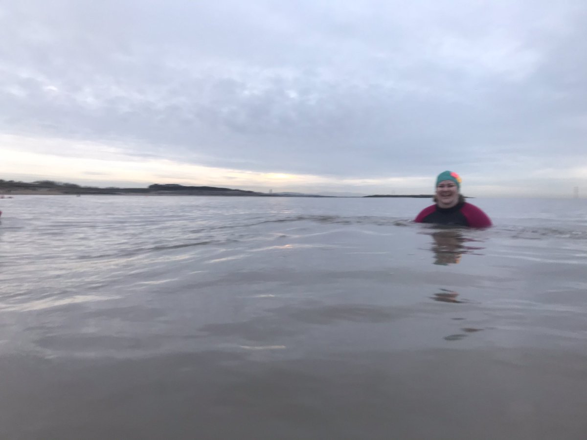 TaraWeeks16's tweet photo. I seem to have a new, invigorating hobby 🌊 🏊 . December was probably not the best month to start 😬 https://t.co/S7VJTWr4nE